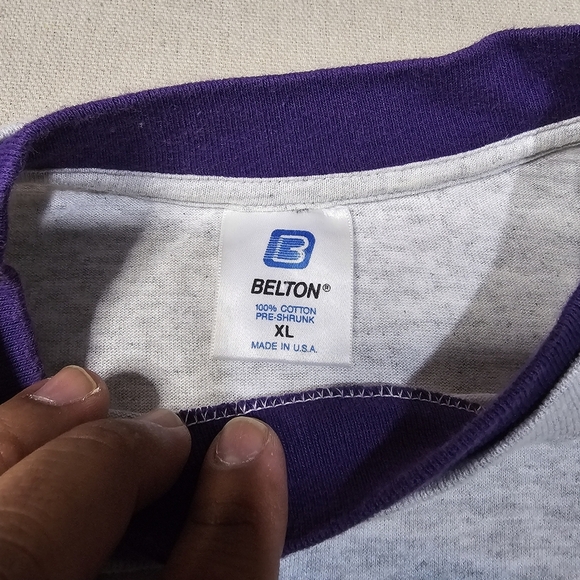 Vintage Single Stitch Fish Design Tee Shirt By Artist F. Cheney Size XL - Picture 7 of 9